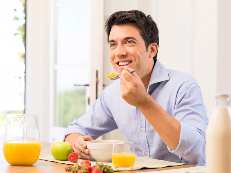 Man Eating Food - Tips To Keep Your Food Fresh For Longer